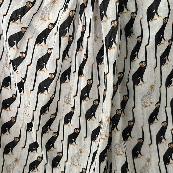 Bailey/44 Anthropologie Juniper Monkey Print Rope Tie Halter Top XSmall - Picture 4 of 8